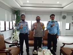 Jalin Sinergitas, Kalapas Porong Kunjungi Kapolresta Sidoarjo