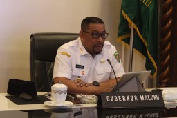 Gubernur Maluku Ikuti Aksi Nasional Pencegahan Korupsi secara Virtual