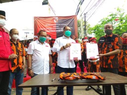 Pemuda Pancasila Surabaya Siap Menangkan Eri-Armuji