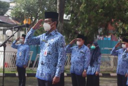 Gelar Peringatan Hari Pahlawan Dengan Menerapkan Protokol Covid-19