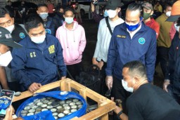 BNN Gagalkan Penyelundupan Ganja Seberat 450 Kg