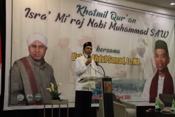 Dalam Rangka Isra Mi'raj dan Khatmil Quran, UAS Tausiah di Ambon