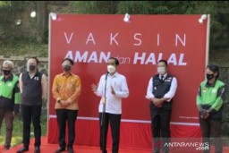 Jokowi: Vaksinasi dengan Drive Thru di Bogor Bisa Dijadikan Contoh