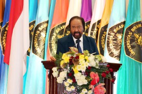 Ini Orasi Ilmiah Doktor Honoris Causa Surya Paloh