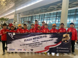 Raga Negeri FA Wakili Indonesia di KL Cup 2022 U-12