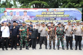Forkopimda Jatim Gelar Pasukan Operasi Keselamatan Semeru 2023 & Pengamanan Puncak Harlah I Abad NU