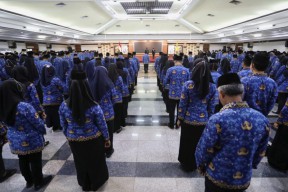 Peringatan Hari Otda 2023, Sekda Jateng Tekankan Penanganan Kemiskinan dan Stunting
