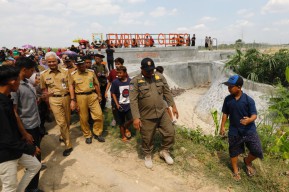 Tinjau Embung Glebeg, Ganjar : Akan Kami Tambah Terus