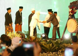 Ganjar Dampingi Presiden Jokowi Hadiri Muktamar Sufi Dunia