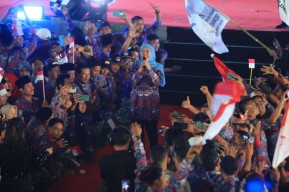 Perangkat Desa Harap Khofifah-Emil Lanjut Periode Dua: Ngapain Cari Yang Lain