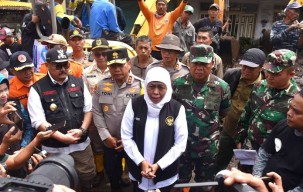 Hari Kesiapsiagaan Bencana, Khofifah Ingatkan Pentingnya Bangun Kewaspadaan dan Mitigasi Bencana di Masa Musim Pancaroba