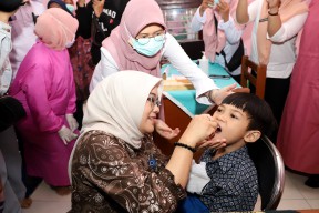 Bulan Imunisasi Anak Nasional di Surabaya Sasar 178.876 Anak