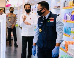 Presiden Tinjau Kesiapan New Normal di Bekasi