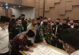 Jelang Pilkada, 17 Perguruan Silat di Sidoarjo Gelar Deklarasi Damai