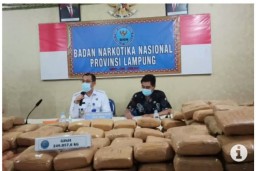 Pengungkapan Ganja 248,057 Kg Dikendalikan dari Lapas