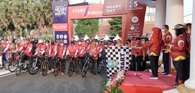 1.300 peserta Ikuti Fun Bike Peringati Hari Jantung Dunia