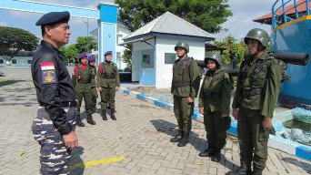 Latihan Camen Satmenwa 875 Universitas Hang Tuah Resmi Dimulai