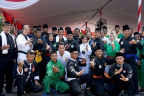 38 Komunitas Perguruan Bela Diri  Siap Jaga Surabaya