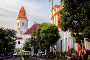 Percantik Kawasan Wisata Heritage, Zona Eropa Kota Lama Surabaya Direvitalisasi