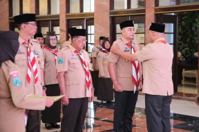 Wali Kota Surabaya Eri Cahyadi Dilantik sebagai Ketua Majelis Pembimbing Cabang Pramuka Kota Surabaya