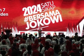 Relawan Muda Tim 7 Satu Sikap 2024 Bersama Jokowi