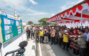 Jembatan Ganepo Sragen Diresmikan, Pj Gubernur : Tingkatkan Perekonomian Masyarakat
