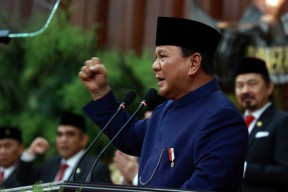 Presiden Prabowo Subianto Sampaikan Pidato Pertama Usai Dilantik, Tegaskan Komitmen Pimpin Indonesia dengan Tanggung Jawab