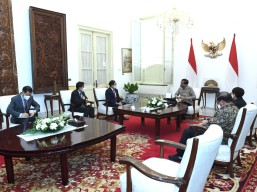 Presiden Jokowi Terima Kunjungan Menlu Vietnam