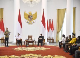 Presiden Terima Majelis Rakyat Papua dan Papua Barat di Istana Bogor