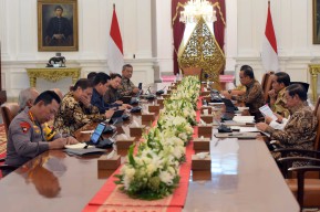 Presiden Jokowi Pimpin Ratas tentang Rencana Pendirian Dana Kepariwisataan Indonesia