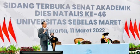 Presiden: Universitas Harus Lincah dan Cepat Belajar dengan Perubahan