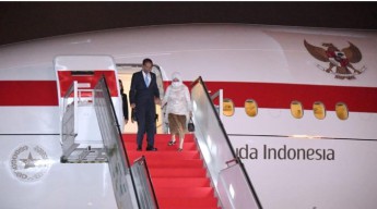 Presiden Jokowi Tiba di Tanah Air Usai Lakukan Kunjungan ke Asia Timur