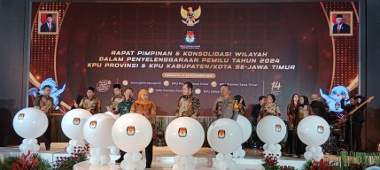 KPU Jatim Gelar Rapat Pimpinan & Konsolidasi Wilayah