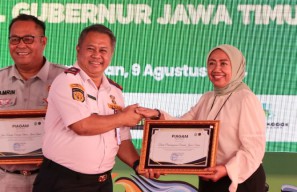 Dukung Penyelenggaraan Layanan QRIS di Trans Jatim, Bank Jatim Raih Apresiasi Dari Dishub Provinsi Jawa Timur