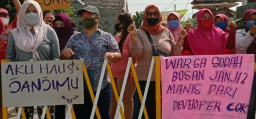 20 Tahun Fasum tak Dipenuhi Developer, Warga Gresik Berontak