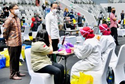 Jokowi ingin Ada Lanjutan Vaksinasi  Massal Covid-19