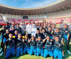 Presiden Jokowi Resmikan Papua Football Academy