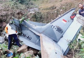Tim Investigasi Fokus Cari Flight Data Recorder Pesawat TT-3111 dan TT-3103