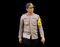 Kapolres Jember Beri Pendidikan Anak Ojol Viral di TK Bhayangkari