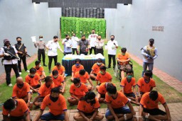 Pandemi Corona, Sat Narkoba Polrestabes Surabaya ungkap 25 Kasus Narkoba
