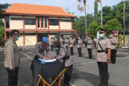 Tiga Kasat Dan Tujuh Kapolsek di Polres Bojonegoro Resmi Diganti