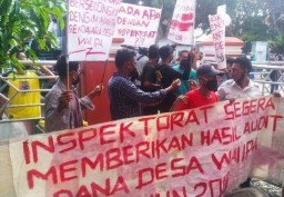 Inspektorat Didemo karena Lamban dalam Audit Pengelolaan Anggaran Desa