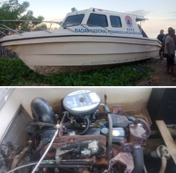 Kapal Speedboat Kepsul Seharga Ratusan Juta Mubazir