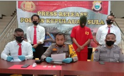 Mahasiswa Bandar Ganja Dicokok Polres Kepsul