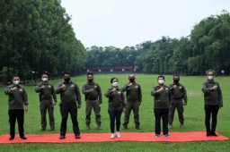 Kunjungi Mako Brimob, Puan Minta Tingkatkan Kewaspadaan