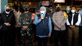 Gubernur Khofifah bersama Forkopimda Jatim Tinjau Jatim Park 3