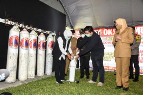 Oksigen Gratis Untuk Masyarakat Isoman  dan Isoter Covid di Malang