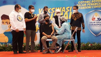 Vaksinasi Covid-19 di Jatim Baru Capai 30 Persen