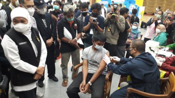 Jawa Timur Tertinggi Vaksinasi Penyandang Disabilitas Nasional