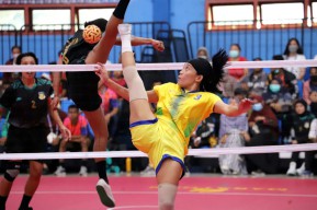Ke Final, Takraw Putra dan Putri Jatim Berpeluang 2 Emas